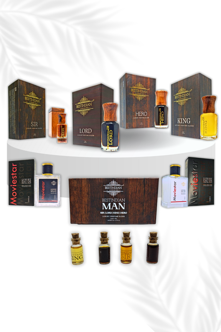 BestIndian™ Unisex Perfumes: Natural Alcohol-Free Oils & Sprays