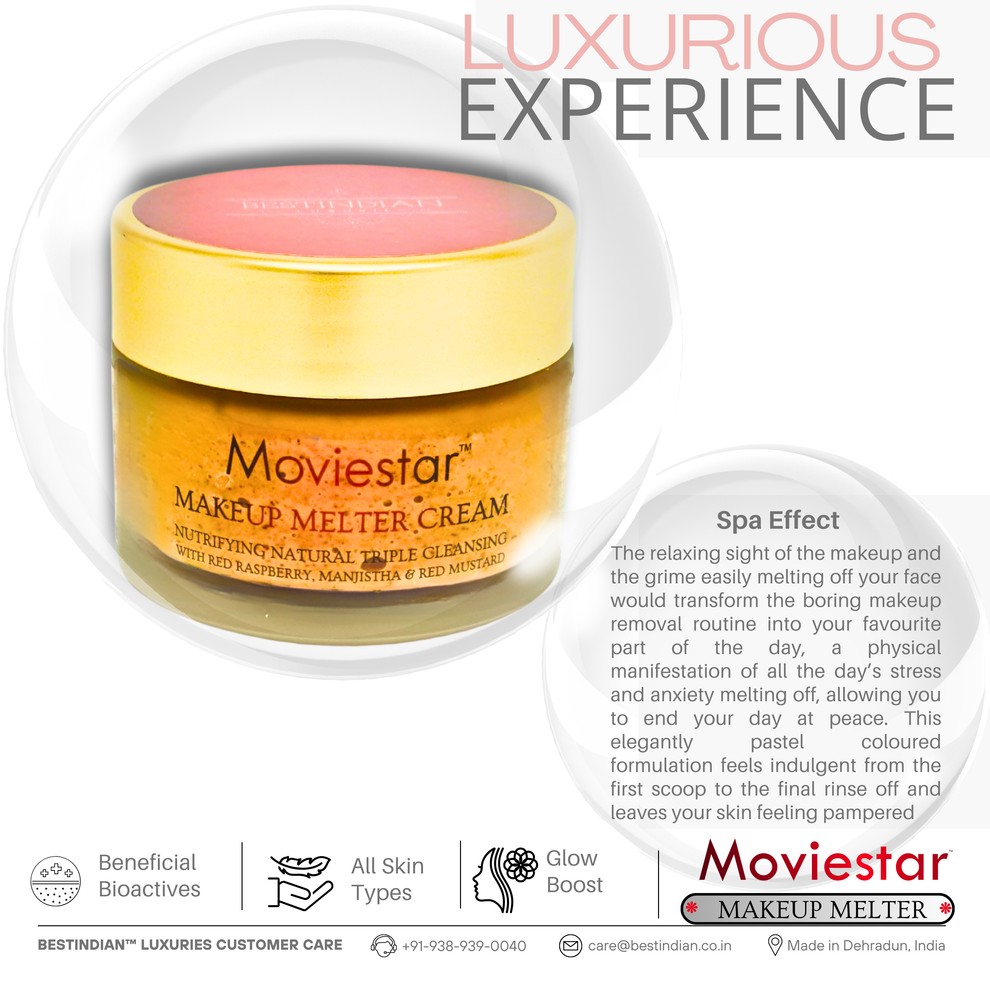 Moviestar Makeup Melter Cream luxurious spa effect natural cleansing experience