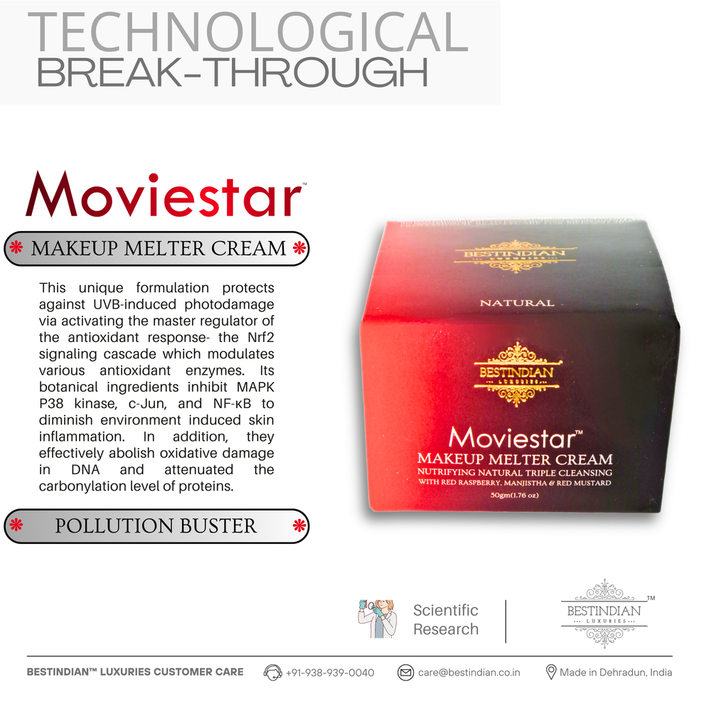 Moviestar Makeup Melter Cream pollution buster with advanced botanical antioxidants