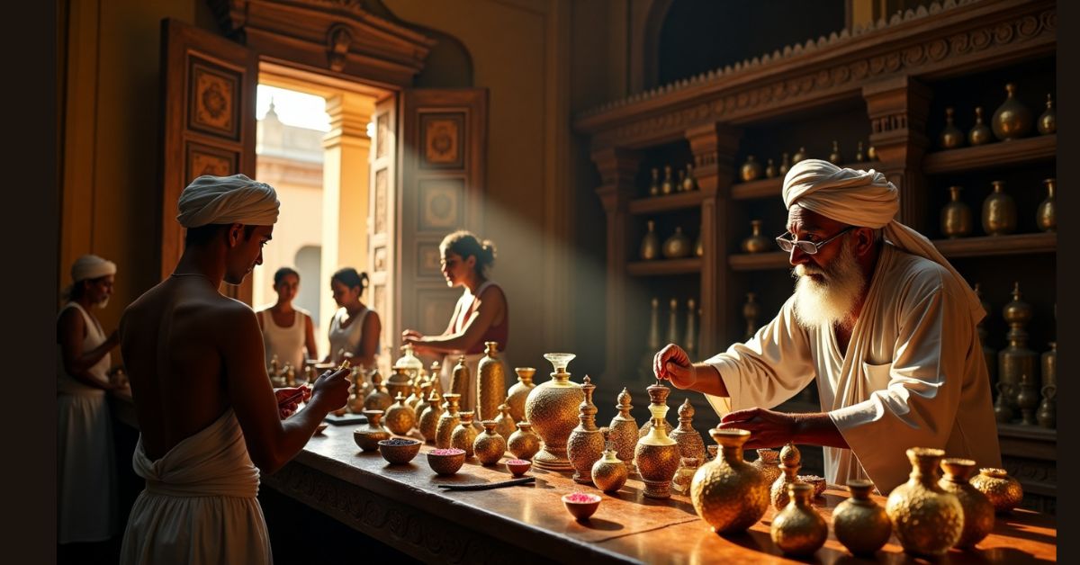 Export of Perfumes from Ancient India