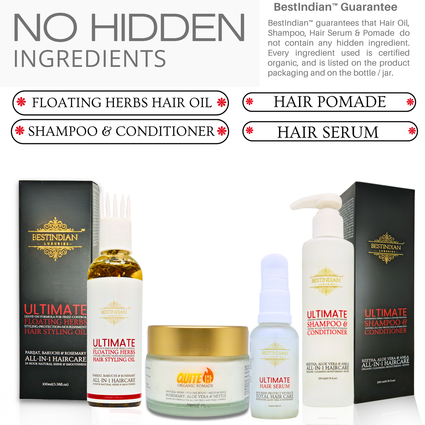 BestIndian™ Complete Hair Care Kit