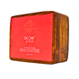 The Glow Potion skin brightening soap, featuring Manjistha and Goat Milk, presented in its premium wooden gift box.