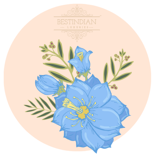 A botanical illustration of Kalonji, a key ingredient in the Moviestar™ Creme de la Creme Night Cream by BestIndian, prized for its antioxidant rich phytochemicals which help slow down the signs of aging and fight pigmentation on facial skin.