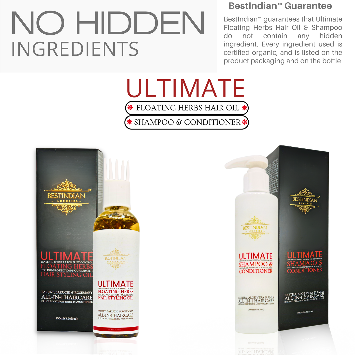 BestIndian™ Ultimate Hair Care Essentials