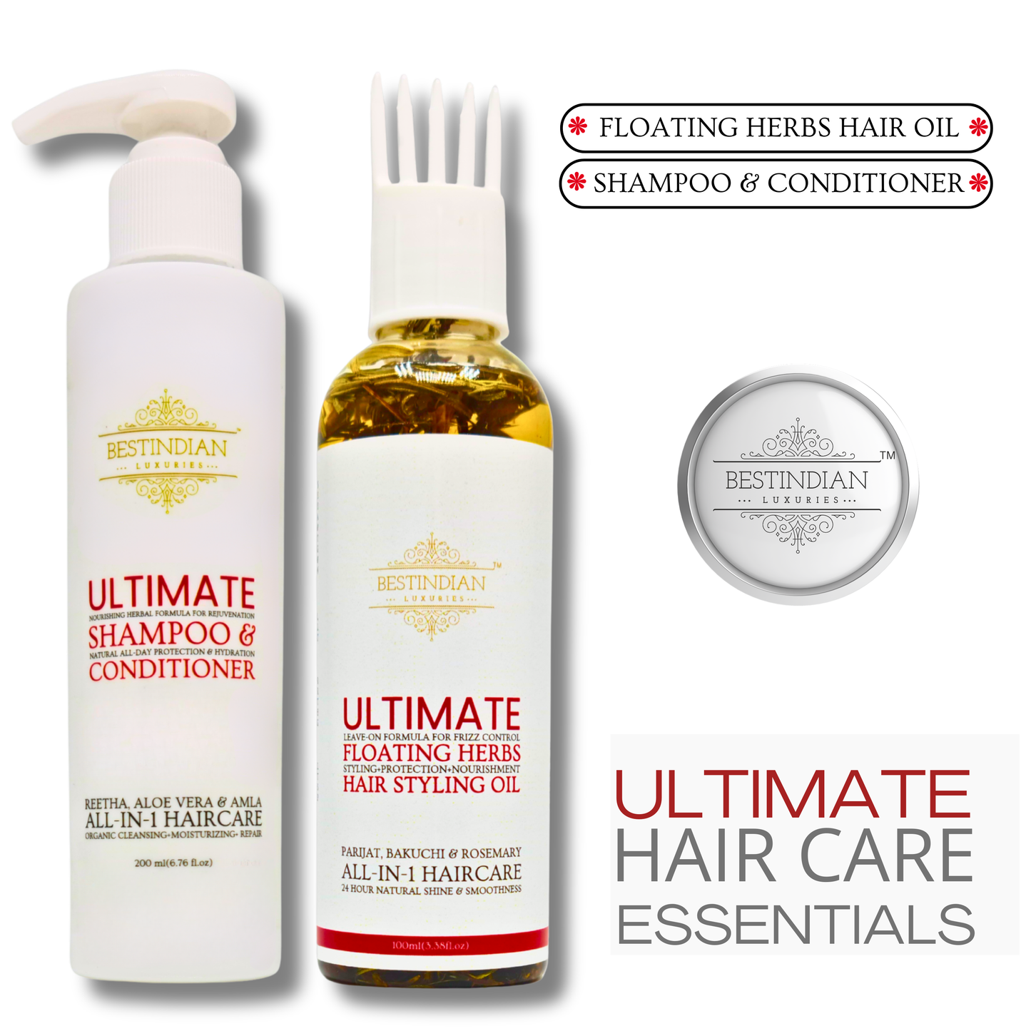 BestIndian™ Ultimate Hair Care Essentials