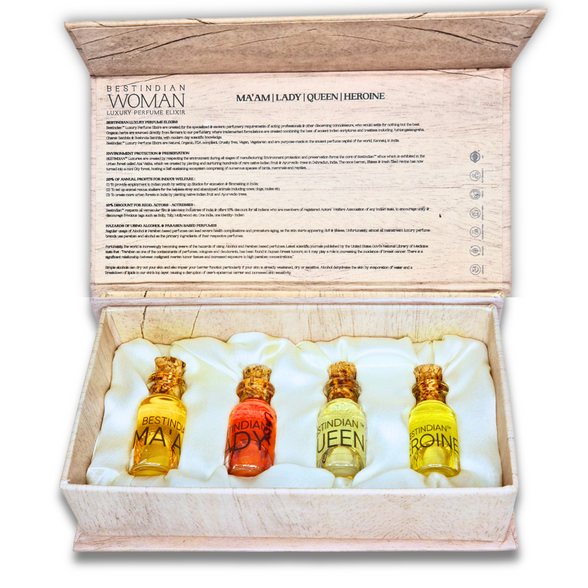 BestIndian Woman Perfume Elixir Set (4x2ml)