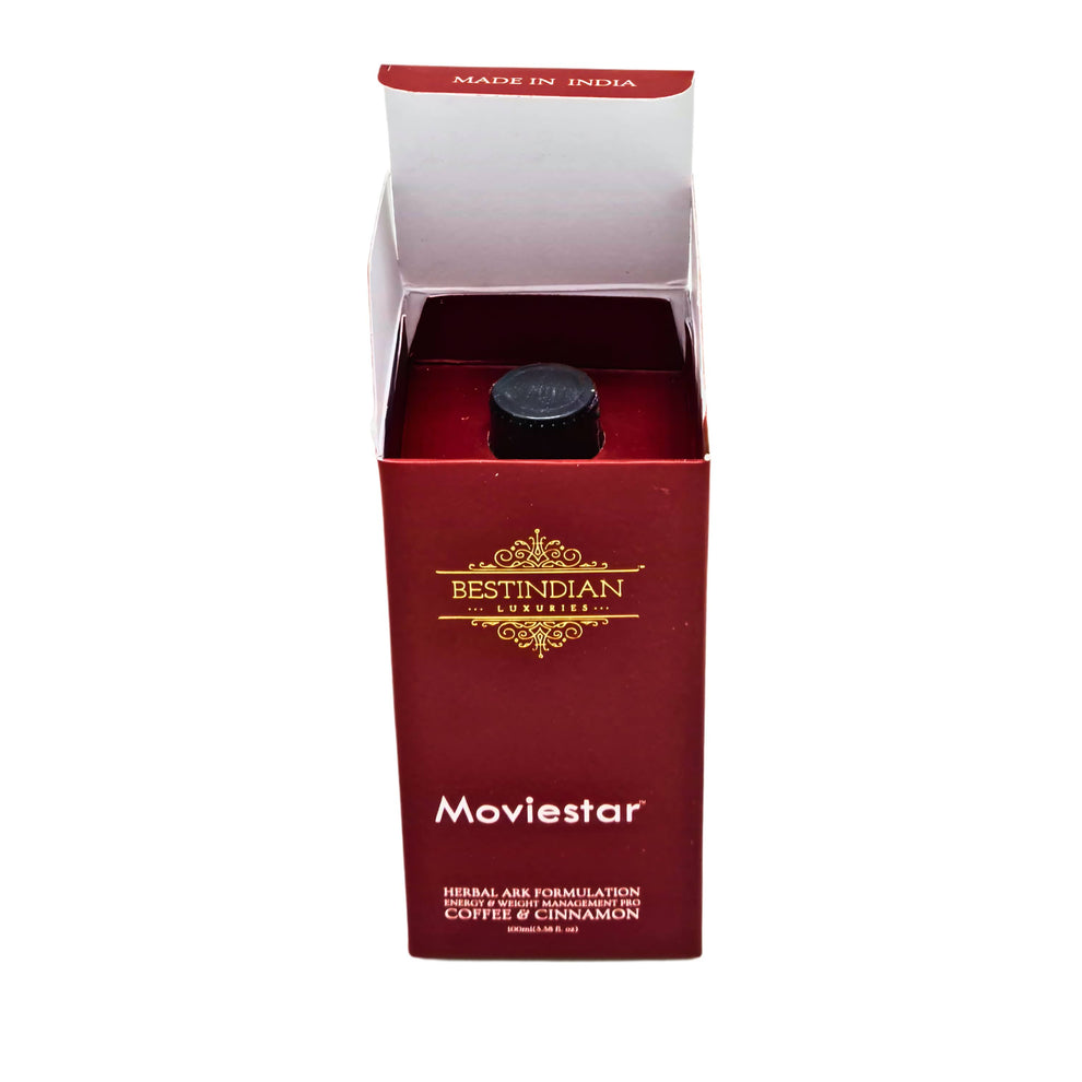 Moviestar™ drink for weight management, an ayurvedic potion with Coffee and Cinnamon for healthy metabolism.