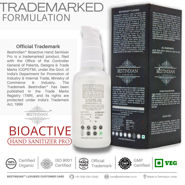 BioActive Hand Sanitizer Pro