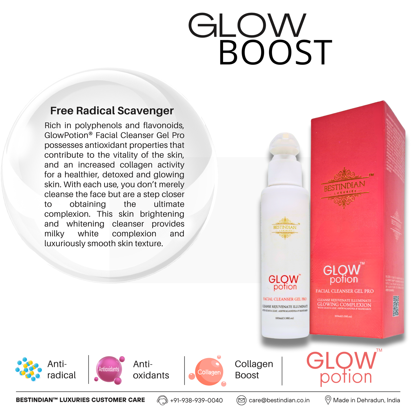 GlowPotion™ Facial Cleanser Gel Pro