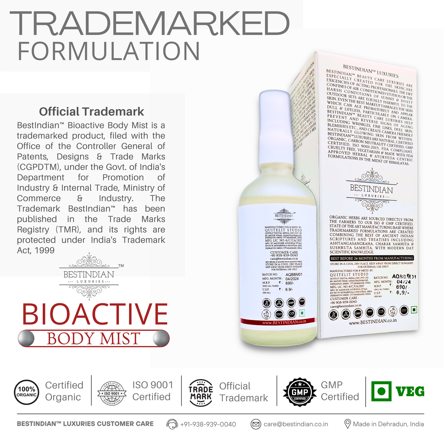 Bioactive Body Mist