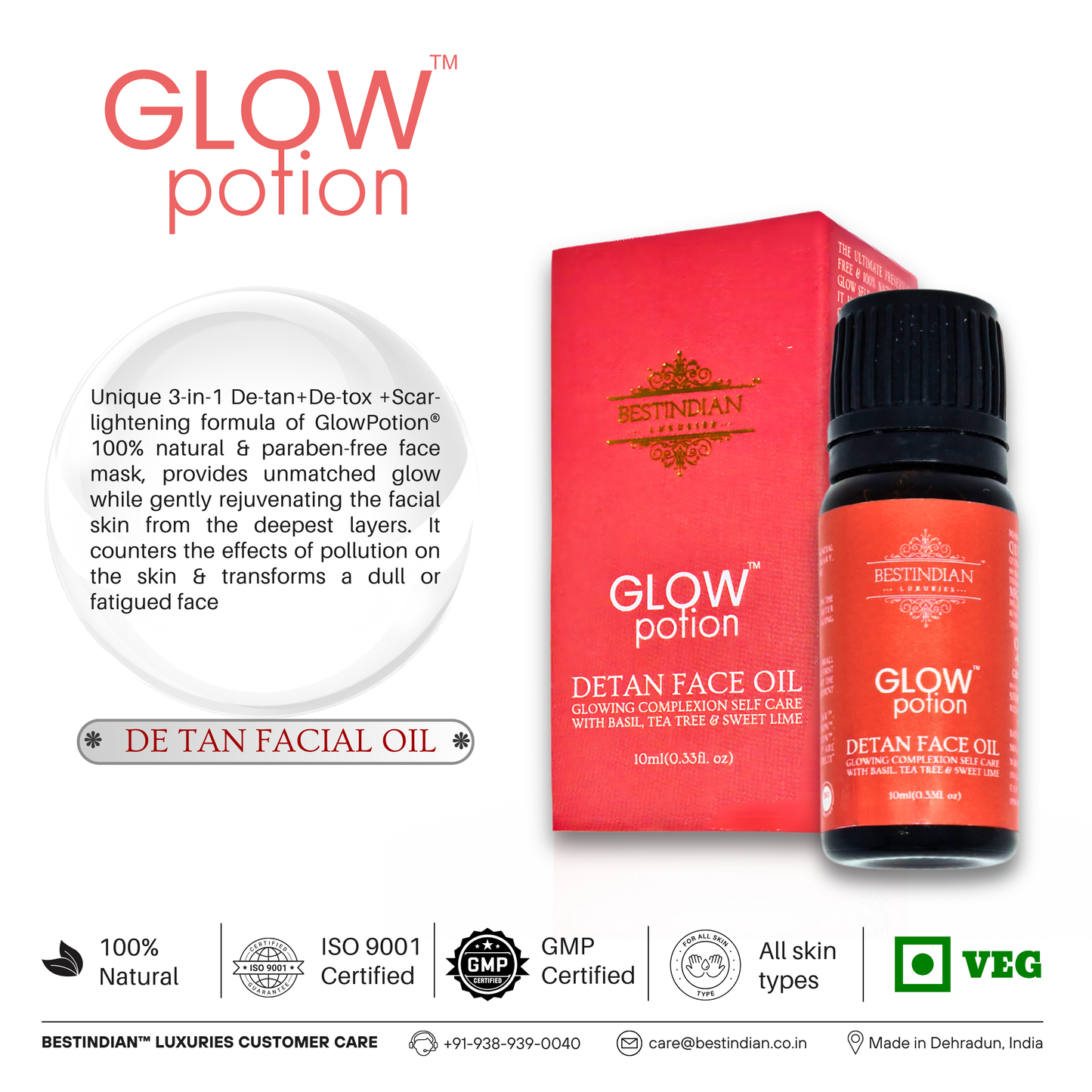GlowPotion™ Detan Face Oil