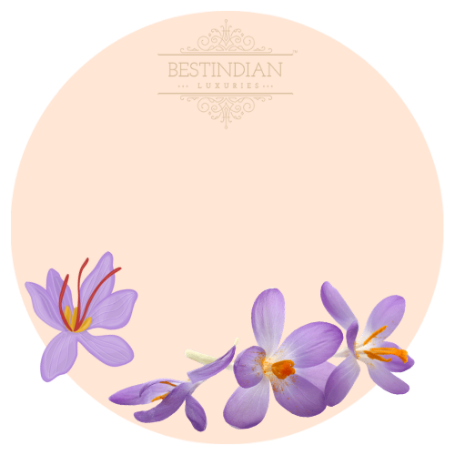 An illustration of saffron, a hero ingredient in the Maam attar by BestIndian™ perfumes